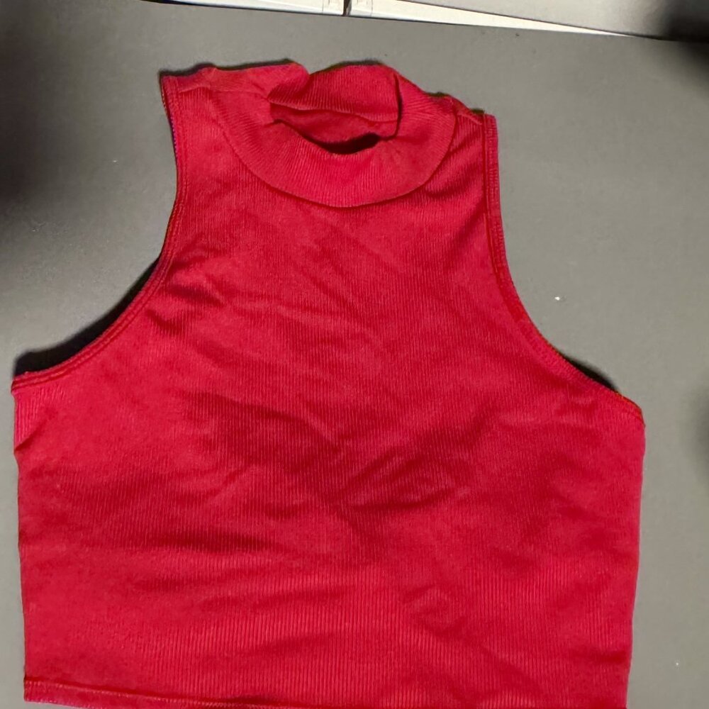 Alo Yoga Goddess Rib Cropped Tank